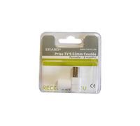 Erard Connect 4829 Fiche TV coudée à 90° femelle sur carte