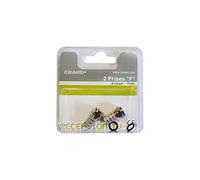 Erard Connect 5704 Kit de 2 fiches satellite femelles 7mm à visser, Non Concerné