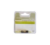 Erard Connect 5742 Adaptateur fiche satellite femelle/TV mâle 9,52 mm