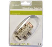 ERARD CONNECT - Répartiteur TV/satellite intérieur 1 x 4 prise sat.