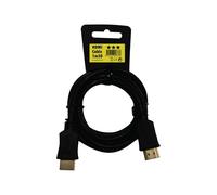 Connect STAR - Câble HDMI - HDMI mâle pour HDMI mâle - 1.5 m - blindé - noir - support 4K, support Dolby DTS-HD Master Audio