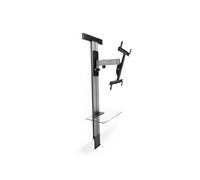Erard Support mural TV EXOSTAND 400 Aluminium avec colonne