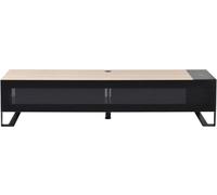 Erard Naga 2000 Bois clair (Nordic) - Meuble TV avec chargeur USB et Qi