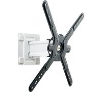 Erard Support mural écran plat CLIFF 400TW45 043340 - Bras articulé acier 30"-50" Noir, gris clair