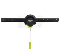 ER044062 - Support - pour TV LCD incurvée - fer - noir, blanc - Taille d'écran : jusqu'à 75 pouces - montable sur mur