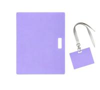 Erasable Badge Sticky Notes, Reusable Silicone Vertical Horizontal Badge Buddy | Dual-Side Writable, Fade-Proof & No Blur, For Identification Name Business Credit Membership Loyalty School Work Access