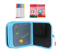 Erasable Drawing Sketchpad - Reusable Scribble Book with 12 Pens | Activity Pad with Kids Travel, School, Classroom, Learning, Doodling, Painting for Creative Play and Educational Fun