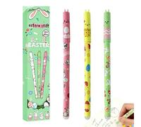 Erasable Gel Pens - No-Smudge Easter Eraser, School Supplies for Girls, Boys, Students, Planner, Notebook, Paper, Drawing, Coloring, Writing, Homework, Office, Activities