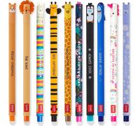 Erasable Gel Pens With Thermosensitive Ink,Range Of Ink Colours And Designs,0.7mm Tip-Pack Of 10
