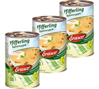 Erasco Crème de Morilles en Sauce Veloutée 390 ml Lot de 3