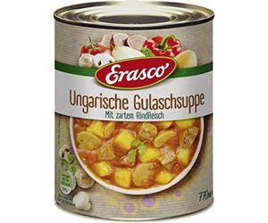 Erasco Ragoût de goulasch hongrois avec bœuf 770 ml