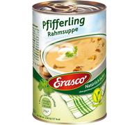 Erasco Soupe à la crème aux girolles avec crème fraîche naturellement délicieuse 390ml