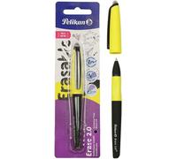 Erase 2.0 Stylo Rechargeable Effaçable Ergonomique Roller Encre Noire Pour Droitiers Et Gauchers Pour L'école Pointe M Indéformable