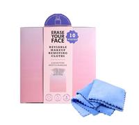 ERASE YOUR FACE Lot de 10 lingettes démaquillantes