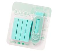 Eraser De Crayon Coulissant Rechargeable Avec 4 Recharges Effacer Le Caoutchouc Pour Les Élèves Écrivant Des Effaceurs Portables Dessin