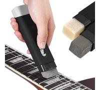 Eraser de guitare à double tête, dissolvant de rouille de guitare Brosse de