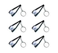 Eraser d'empreintes digitales de lunettes de soleil, outil de nettoyant pour verres - Spectacles Nettacles avec porte-clés Eraser d'empreintes digitales | Accessoires de lunettes portables outil de ne