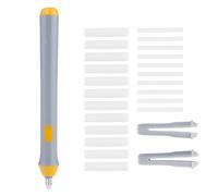 Eraser électrique Kuuleyn, gomme à crayon automatique alimenté par batterie avec 22 recharges pour dessin artistique, esquisse et rédaction () (Gray)