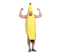 EraSpooky Adulte Banana Costume Fruit Fancy Dress New Nouveauté Food Funny unisexe Costume