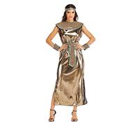 EraSpooky Costume de Déesse Égyptienne Egypte Ancienne Pharaon Déguisement Cosplay Costume d'Halloween Carnaval pour Adulte
