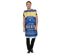 EraSpooky Déguisement de canette de bière Bob l'éponge adulte pour la fête de l'Oktoberfest Cosplay Halloween Carnaval
