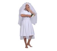 EraSpooky Enterrement Vie Garçon Déguisement Mariée Hommes Robe Mariage