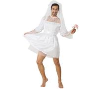EraSpooky Enterrement Vie Garçon Déguisement Mariée Hommes Robe Mariage