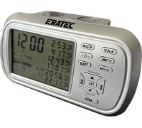 ERATEC AZ6500 Horloge de prière automatique - Heures de prières mondiales & appel en azan Argent