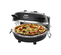 ERATEC Mini Four à Pizza Électrique PM-27: Appareil 400°C pour Pizza, Desserts et Plus Encore avec Pierres de Cuisson, Accessoires et Température Réglable - Un Véritable Goût de Four à Pierre!