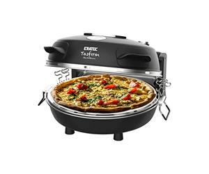 ERATEC Mini Four à Pizza Électrique PM-27: Appareil 400°C pour Pizza, Desserts et Plus Encore avec Pierres de Cuisson, Accessoires et Température Réglable - Un Véritable Goût de Four à Pierre!