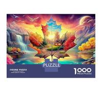 Ératel Fantasy Puzzle 1000 PiècesCascade pour Passionnés Carton Épais Stimuler l'esprit pour Collectionner Édition Limitée sans Défaut 38x26cm/1000pcs