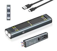 ErayLife Lampe Torche LED, Rechargeable, 8 Modes, avec Magnétique