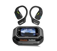 ERAZERL XP6 Ki Traducteur, casque de traduction en temps réel, prend en charge la traduction Bluetooth et le résumé des conférences, design ouvert, écouteurs avec affichage numérique