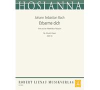 Erbarme dich: Arie aus der Matthäus-Passion. 13. alto and piano. alto/contralto.