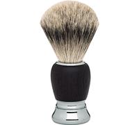 Erbe Blaireau de Rasage Erbe Pointe Argent Wengé Bois "Premium Design MILANO".