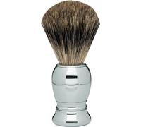 Erbe Blaireau de rasage poil de blaireau Métal brillant affiné "Premium Design MILANO