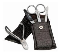 ERBE Erbe Etuis-de-manicureRoyal Case 4-piece with Clippers Étui avec boutons pression en noir 1 Stk.