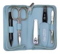ERBE Étuis de manicure Trousse manucure, 5 pièces, bleu mer 1 Pce 1 Pce