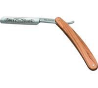 Erbe Rasoir droit | Bois d'olivier | Lame creuse de 5/8