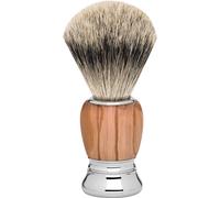 ERBE Solingen Blaireau de rasage Erbe en bois d'olivier argenté "Premi