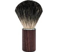 ERBE Solingen Blaireau de rasage pur-gris - manche en noyer "Premium D