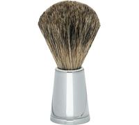 ERBE Solingen Erbe Blaireau de rasage poil de blaireau Métal brillant