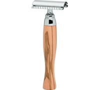 ERBE Solingen Erbe Rasoir de sûreté bois d'olivier "VIENNE"