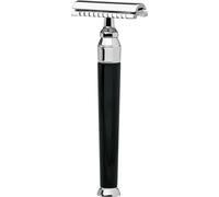 ERBE Solingen Erbe Rasoir de sûreté résine précieuse noir "Premium Design Paris".