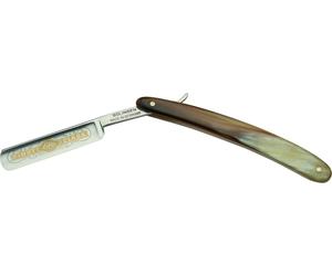 ERBE Solingen Erbe Rasoir droit corne de vache 5/8" lame creuse rectif