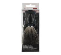 Erbe Solingen Kit de rasage brosse à poils de blaireau avec support, noir 2 p...