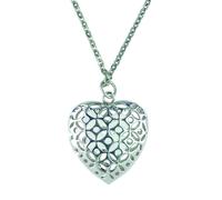 ERBE Solingen Pendentif parfum cœur argent