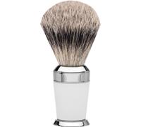 ERBE Solingen Rasierpinsel Silberspitz Edelharz weiß "PARIS"