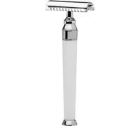 ERBE Solingen Rasoir de sûreté résine précieuse blanche "Paris"