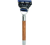 ERBE Solingen Rasoir |Gillette® Fusion™| Bois de chêne "Premium Design Berlin